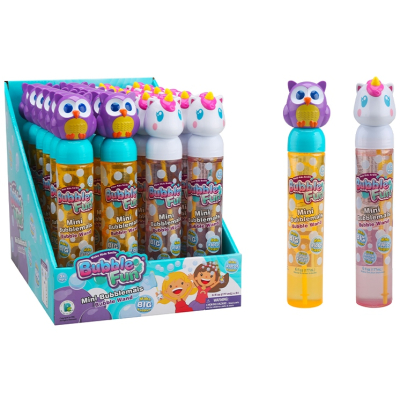Bubble Fun Bublifuk se zvířecí hlavou Jednorožec a Sova 177 ml