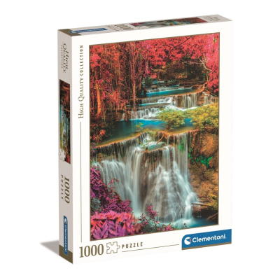 Clementoni - Puzzle 1000 Colourful thai falls