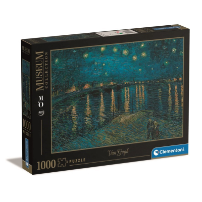 Clementoni - Puzzle 1000 Museum Orsay Van Gogh