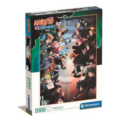 Clementoni - Puzzle 1000 Naruto Shippuden