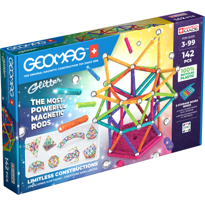 Geomag Glitter 142 dílků