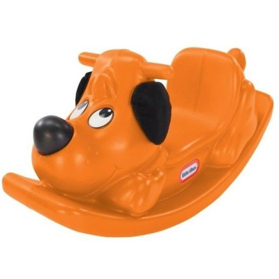 Little Tikes - Houpací pejsek oranžový