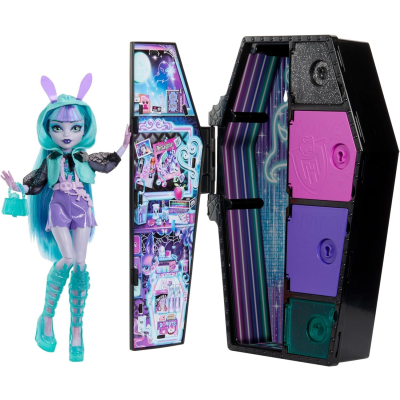 Monster High Skullmate secrets panenka neon - Twyla