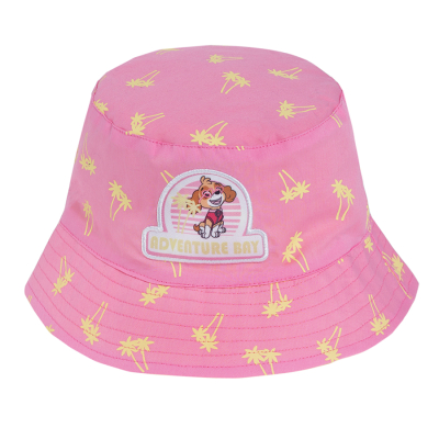 Rybářský klobouk Tlapková patrola- růžový - 54 PINK