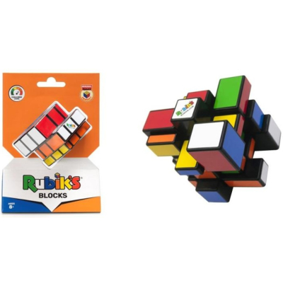 Spin Master RUBIKS - Rubikova kostka barevné bloky skládačka