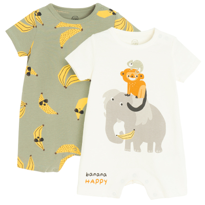 COOL CLUB - Clapecké Body krátký rukáv SET 2ks 62