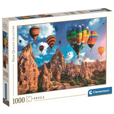 Clementoni - Puzzle 1000 Balóny v Kappadokii