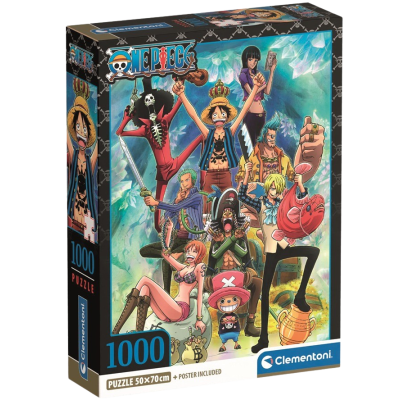 Clementoni - Puzzle 1000 One Piece