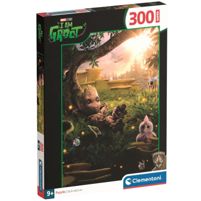 Clementoni - Puzzle 300 Super MARVEL - I Am Groot
