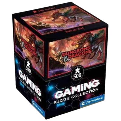 Clementoni - Puzzle 500 Cube Dungeons & Dragons