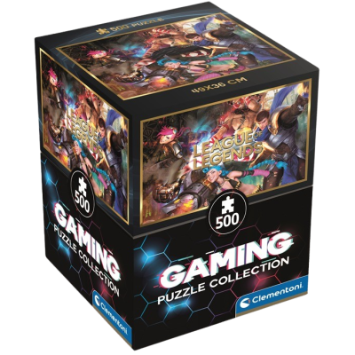Clementoni - Puzzle 500 Cube Liga spravedlnosti