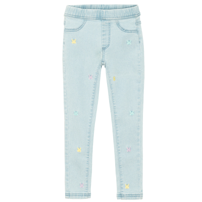 Džegíny Slim fit  -světlé modré - 98 DENIM