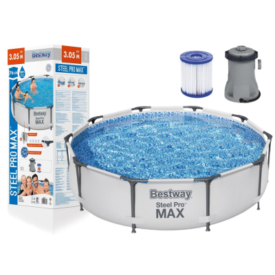 II. Jakost - BESTWAY 56408 - Bazén Steel Pro MAX™ 305x76cm