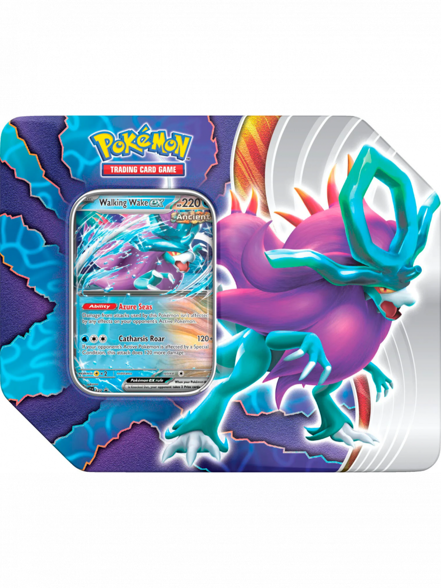 Nintendo Pokémon TCG: Paradox Clash Tin Varianta: Walking Wake
