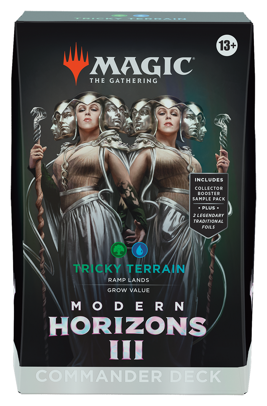 Wizards of the Coast Magic The Gathering - Modern Horizons 3 Commander Deck Varianta: Tricky Terrain