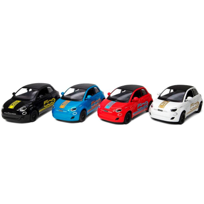 Kovový model - Fiat 500e - více druhů