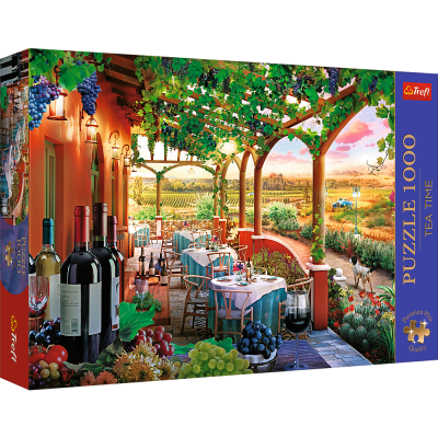 Puzzle Italské vinice 1000 dílků Puzzles Premium Plus