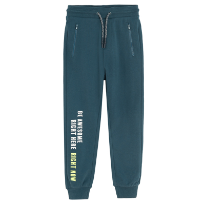 Sportovní kalhoty -tmavě modré - 134 NAVY BLUE