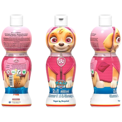 Tlapková Patrola 2v1 šampon a sprchový gel 400 ml SKYE