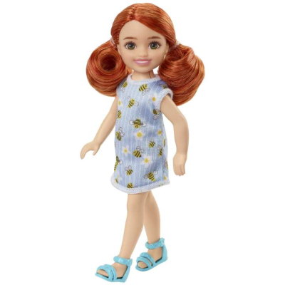 Barbie Chelsea Doll - Zrzka s barevným potiskem Čmelák