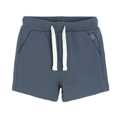 Bavlněné kraťasy- modré - 74 NAVY BLUE
