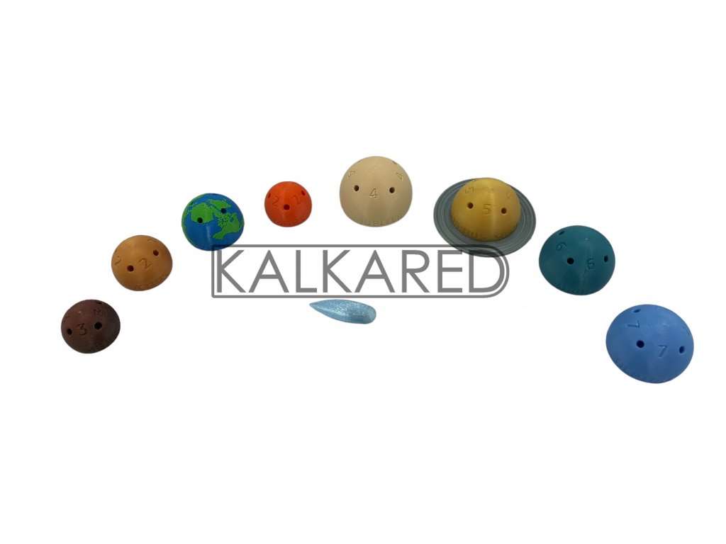 Kalkared Vesmírná loď Interstellar Insert (968) Varianta: Pouze Naše planety