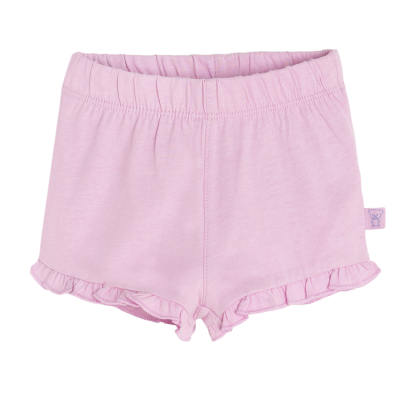 Kraťasy s volánky- fialové - 62 LILAC