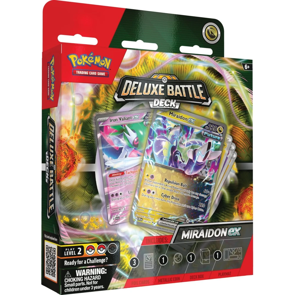Nintendo Pokémon TCG: Deluxe Battle Decks - Miraidon & Koraidon Varianty: Miraidon ex
