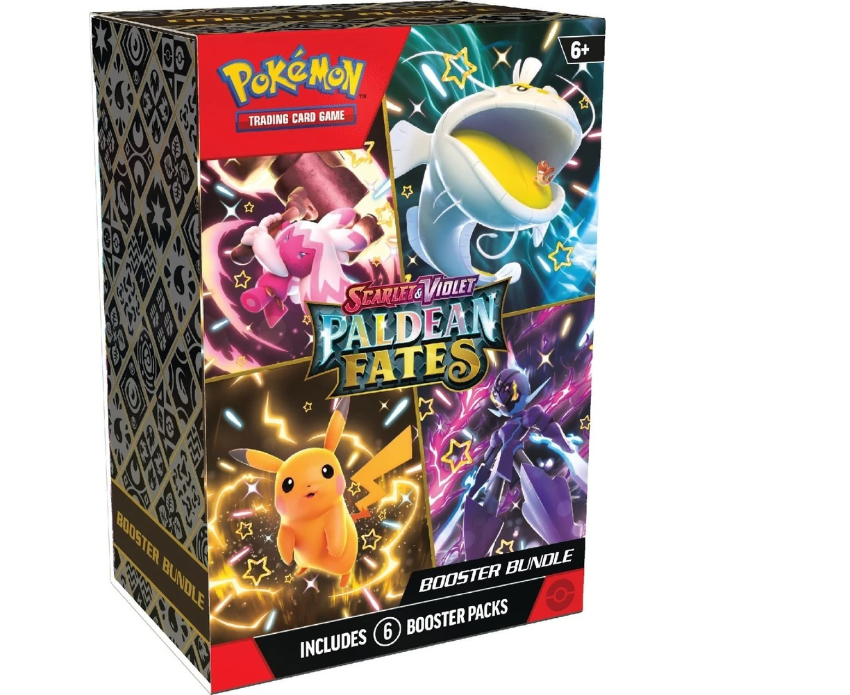 Nintendo Pokémon TCG: SV4.5 Paldean Fates – Booster Bundle