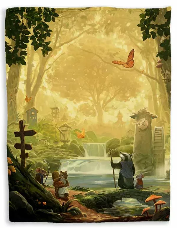 Starling Games Přikrývka Everdell Cozy Critters Blanket Everdell Cover