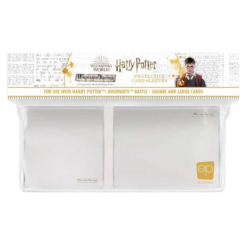 USAopoly Harry Potter Hogwarts Battle: Square and Large Card Sleeves - 135 Count