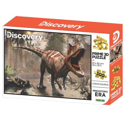 Puzzle 3D 300 dílků Ceratosaurus