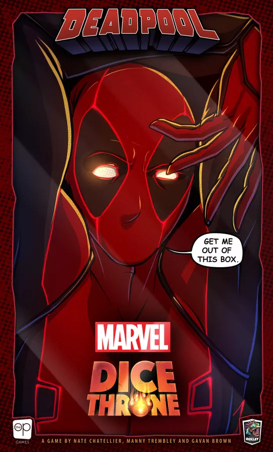 USAopoly Marvel Dice Throne: Deadpool "Deluxe" Expansion - EN