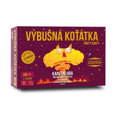 Výbušná koťátka: Párty karty Karetní hra