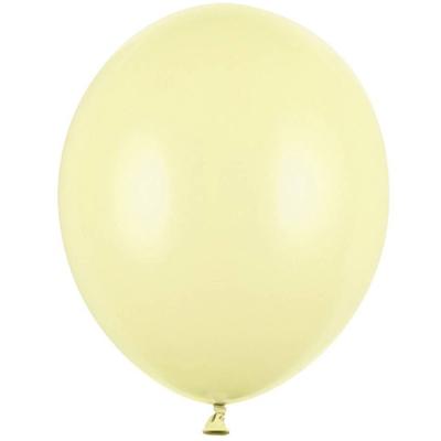 Balónek nebalený latex 1 ks - sv. pastel žlutý 30 cm