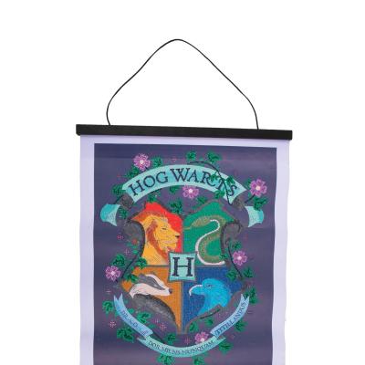 Crystal Art plátno - Bradavice logo