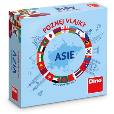 Dino - POZNEJ VLAJKY ASIE Cestovní hra