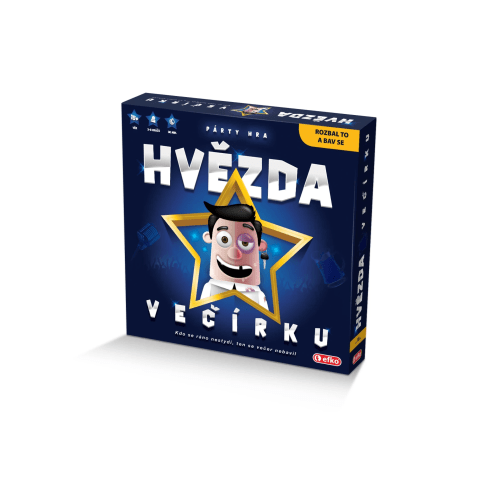 Efko Hvězda večírku - společenská party hra