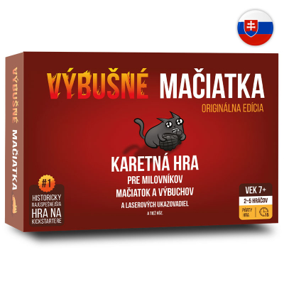 ADC Blackfire Výbušné mačiatka - kartová hra SK