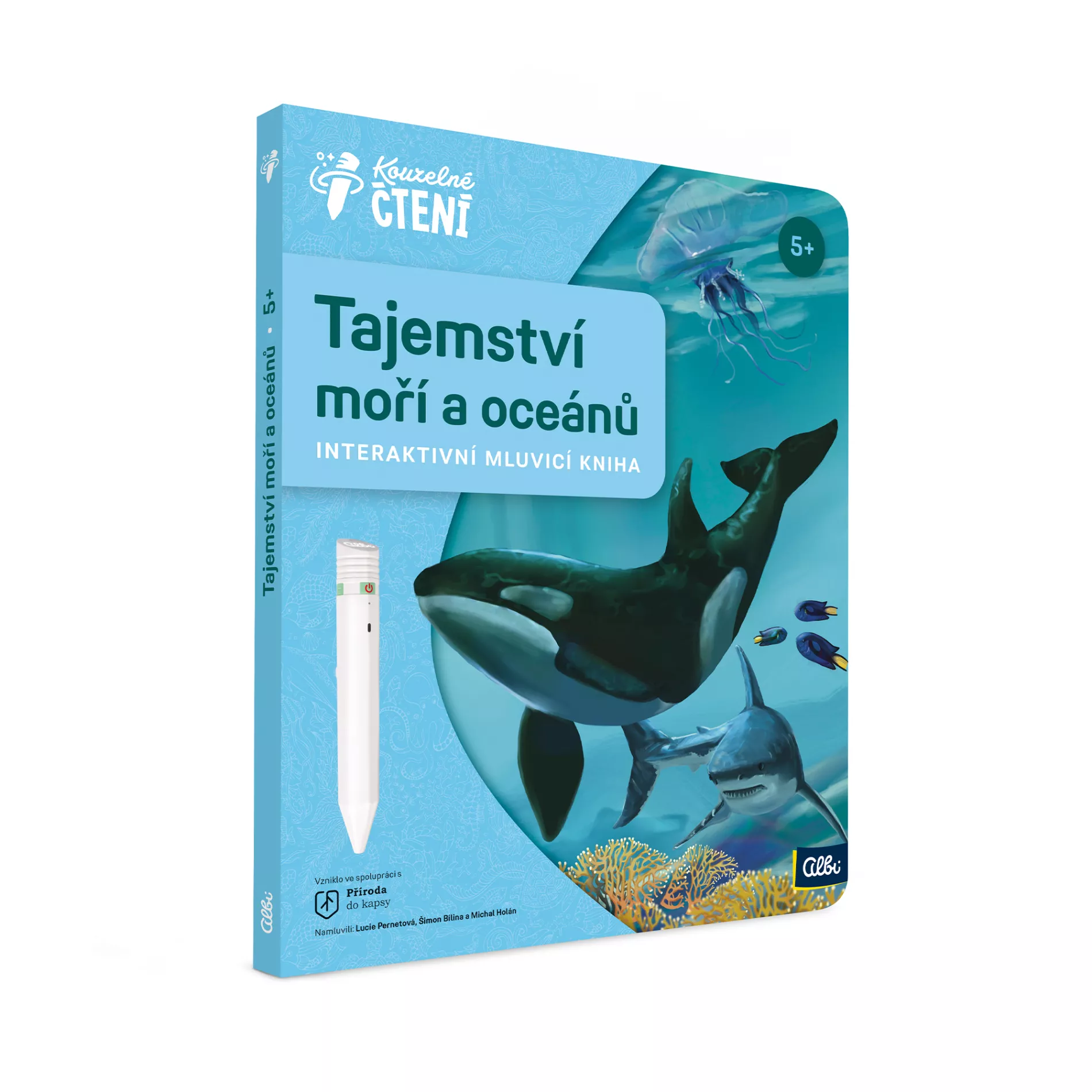 Albi Kniha Tajemství moří a oceánů (Kouzelné čtení)