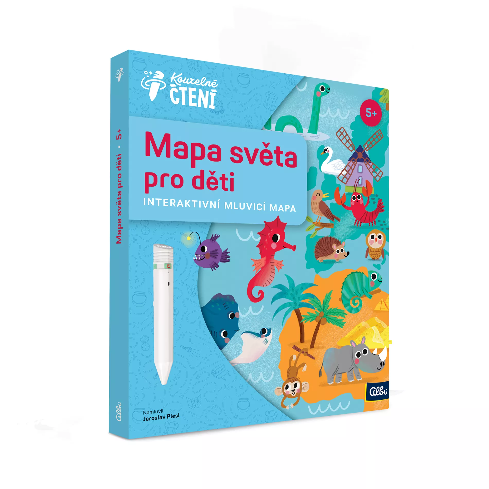 Albi Mapa světa pro děti (Kouzelné čtení)