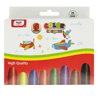 CreaFun - Voskovky Super Jumbo 8 barev