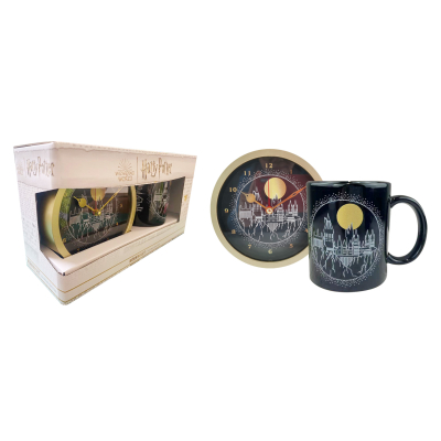 Dárkový set Harry Potter premium (hrnek/budík)