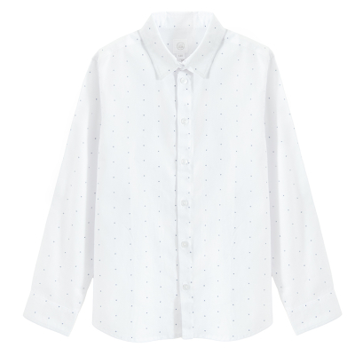 Košile s dlouhým rukávem- bílá - 92 WHITE