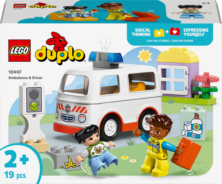 LEGO LEGO® DUPLO® Sanitka a řidič 10447