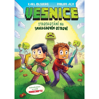 Minecraft: Vesnice 1: Ztroskotání na Sm.