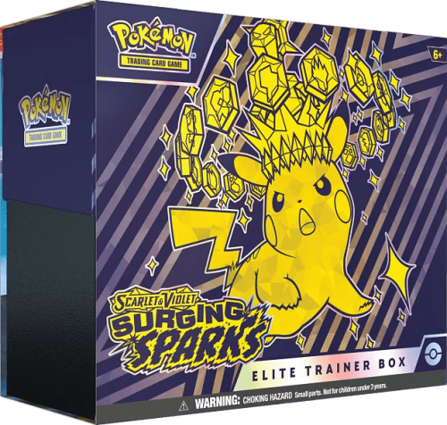 Nintendo Pokémon TCG: SV08 Surging Sparks - Elite Trainer Box