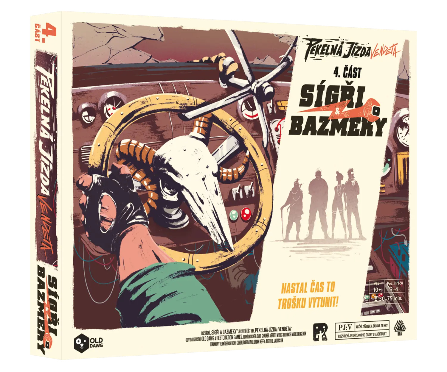 Old Dawg Pekelná jízda: Vendeta – Sígři a bazmeky Thunder Road: Vendetta – Choppe Shoppe CZ