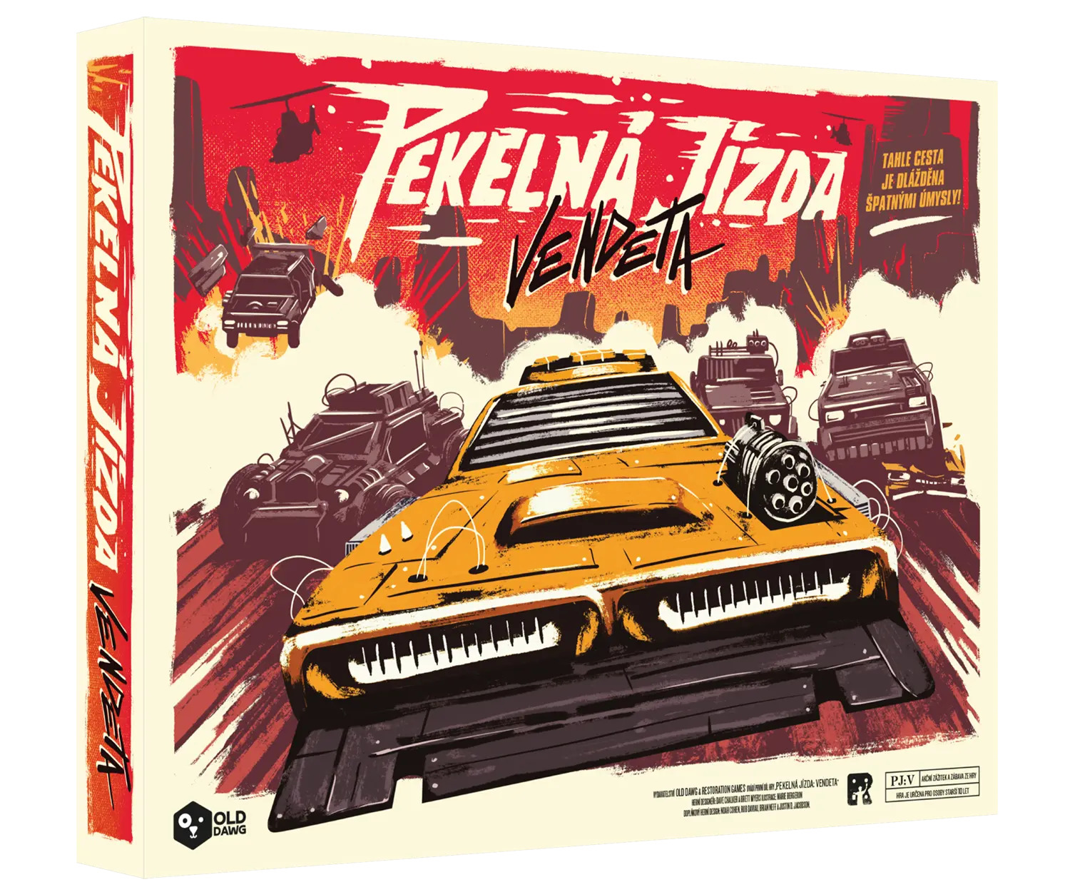 Old Dawg Pekelná jízda: Vendeta – Základní hra (Kickstarter edice) Thunder Road: Vendetta (Kickstarter edice) CZ