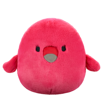Plyšový mazlíček Squishmallows Fuzzamallows Plameňák - Cookie